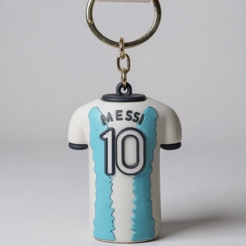 Messi #10 Last One! Argentina Soccer Keychain NWT Fan Collectible World Cup NWT